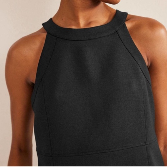 Boden Mini Shift Dress Women Size 4 Regular Black Above the Knee NWT - Picture 2 of 16